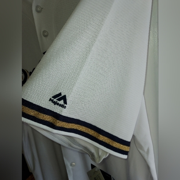Majestic MLB Brewers Christian Yelich white jersey - Picture 9 of 15